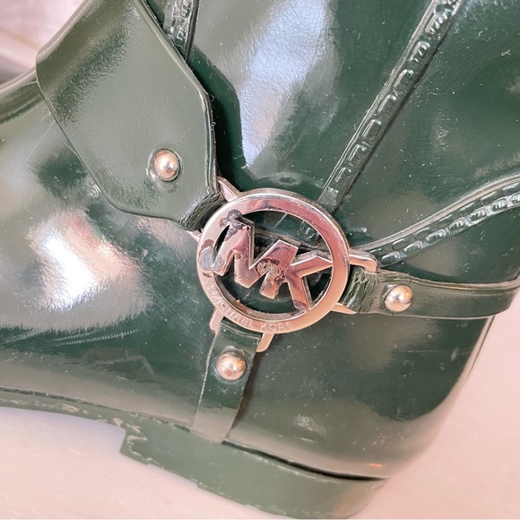 Michale Kors - Green Rain boots- 10 - Picture 5 of 15